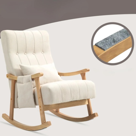 Fotel bujany wypoczynkowy telewizyjny krzesło do grania