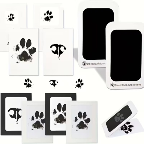 Bezdotykowy Zestaw do Odcisku Łapki 🐾Pamiątka na Całe Życie