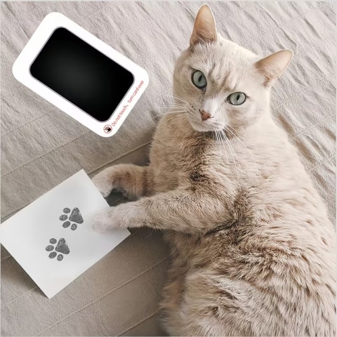 Bezdotykowy Zestaw do Odcisku Łapki 🐾Pamiątka na Całe Życie