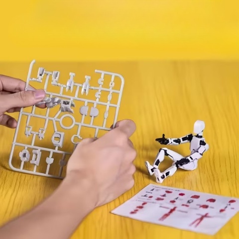 RUCHOME FIGURKI AKCJI - ZESTAW 6 FIGUREK