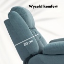 Fotel podnoszony elektryczny geriatryczny rozkładany wyposzynkowy telewizyjny