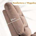 Fotel podnoszony regulowany elektryczny rozkładany geriatryczny telewizyjny wypoczynkowy