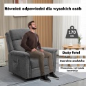 Fotel podnoszony rozkładany elektryczny geriatryczny leżanka telewizyjny
