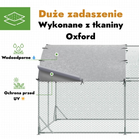 Kurnik zagroda wybieg klatka dla kur kaczek małych zwierząt