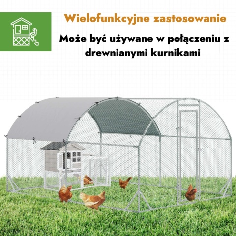 Kurnik zagroda wybieg klatka dla kur kaczek małych zwierząt
