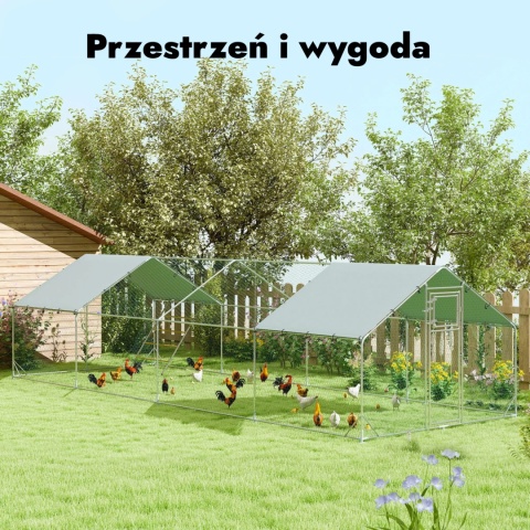 Kurniki klatka ogrodzenie wybieg dla kur kaczek gęsi małych zwierząt