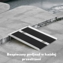 Podjazd dla wózków inwalidzkich rampa wjazdowa składana