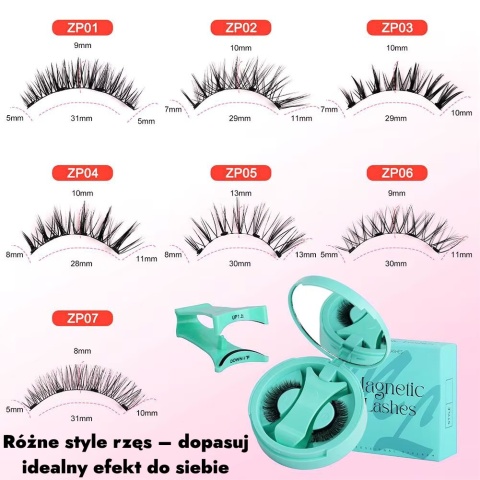 Rzęsy Magnetyczne Wielorazowe PINKLASH™ + GRATIS Eyeliner od Douglas
