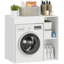 Szafka pod pralkę organizer łazienkowy do pralni łazienki półki blat roboczy