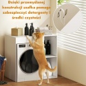 Szafka pod pralkę organizer łazienkowy do pralni łazienki półki blat roboczy