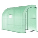Tunel ogrodowy Szklarnia Folia Foliak Połówka Przyścienna 300x150x213 cm