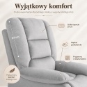Fotel podnoszony regulowany elektryczny rozkładany geriatryczny telewizyjny wypoczynkowy