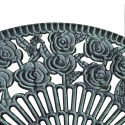 Meble ogrodowe Vintage Stół + dwa krzesła Metalowe