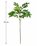 Sztuczna Roślina Fikus Realistyczna Duża Gałąź 76cm Sztuczne drzewko Doniczkowe