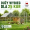 Wybieg dla kur kurnik 3x6 m klatka ogrodzenie dla kurczaków kaczek małych zwierząt