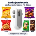 Mini zgrzewarka do opakowań Bezprzewodowa Ręczna Pakowarka żywności